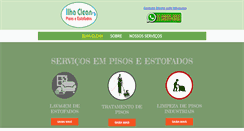 Desktop Screenshot of ilhaclean.com.br